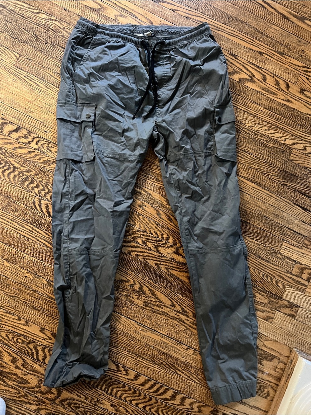 Hedge Men's Gray Cargo Jogger Pants